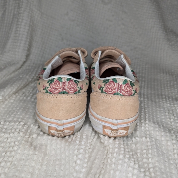 Vansâ•‘Pink Frog Old School Velcro Sneakersâ•‘Size 12 - Picture 5 of 8
